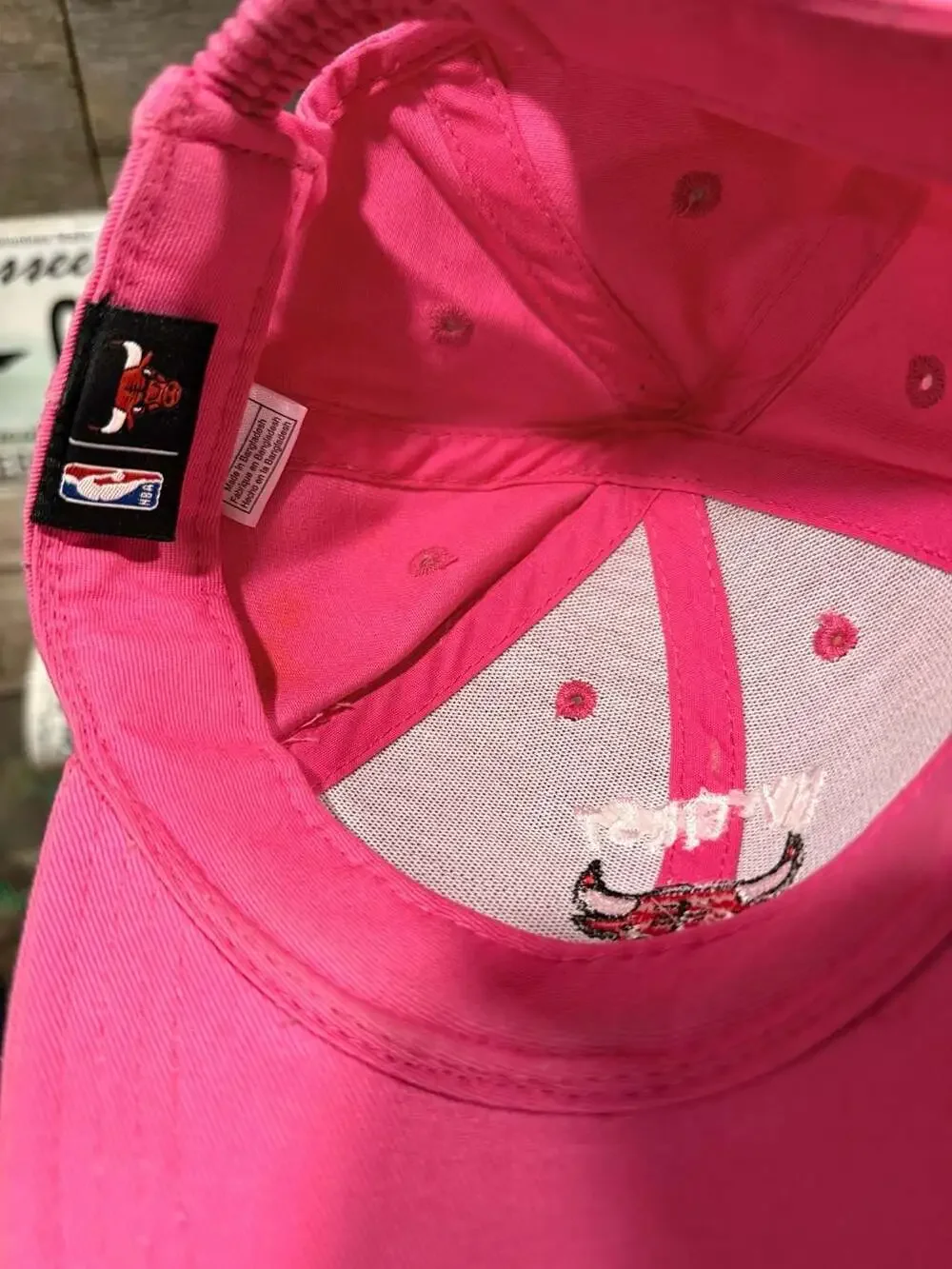 Adidas Chicago Bulls My First Cap Pink Infant Baby Hat